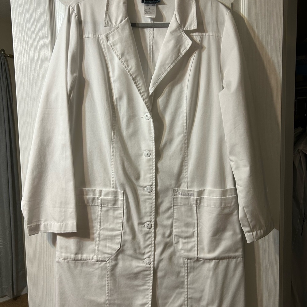 Cherokee Women's White Lab Coat